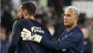 Keylor y Donnarumma en el PSG