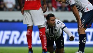 Rogelio Funes Mori en el duelo ante Toluca