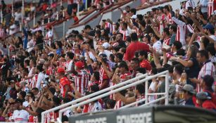 Afición de Chivas en un partido 