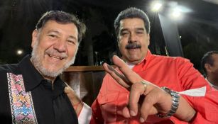 Fernández Noroña visitó al presidente Maduro