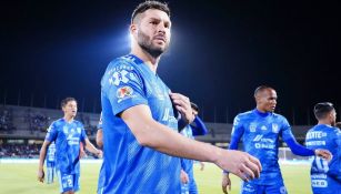 André-Pierre Gignac, durante el partido de la jornada 16 