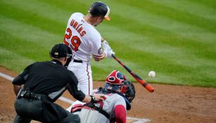 Ramón Urías: Impulsó carrera en victoria de Orioles ante Red Sox