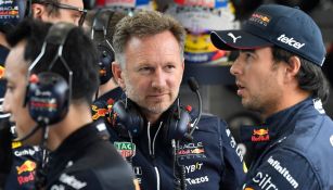 Horner y Pérez previo al GP de Bélgica