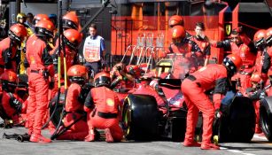 Leclerc en boxes 