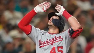 Joey Meneses: Impulsó carrera, pero Nationals cayó ante Reds