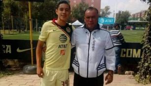 Emilio Lara con Rafael Moreno, su descubridor en Atizapán para Nido Águila