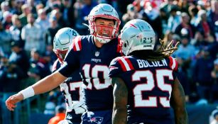 Jugadores de Pats celebran en victoria vs Jets