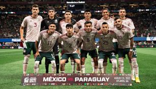 XI inicial de México vs Paraguay