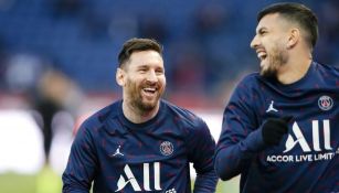 Lionel Messi se despidió de Leandro Paredes