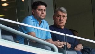 Tata Martino presente en el Rayados vs Mazatlán