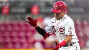 Alejo López: Tres imparables del mexicano en victoria de Reds ante Cardinals