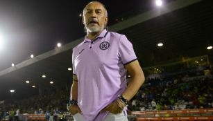 Raúl Gutiérrez dirigiendo a Cruz Azul