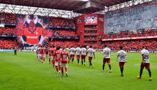 El Nemesio Diez tuvo sobrecupo en el Chivas vs Toluca