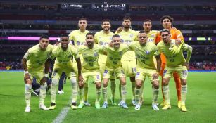 XI inicial de América vs San Luis