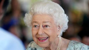 La reina Isabel II durante un evento