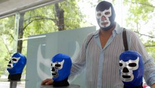 Blue Demon Jr. aseguró que la serie de su papá es falsa