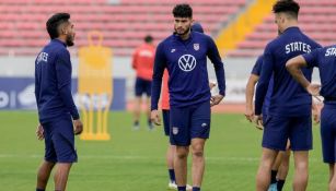 Ricardo Pepi participó en entrenamiento de la selección