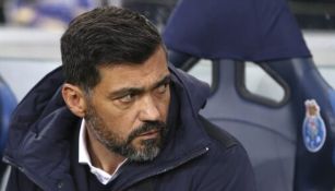 Sérgio Conceiçao en el banquillo del Porto