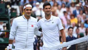 Roger Federer y Novak Djokovic