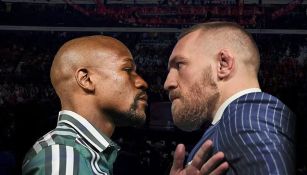 Floyd Mayweather y Conor McGregor en 2017