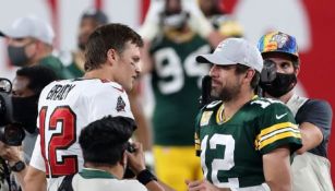 Tom Brady y Aaron Rodgers 