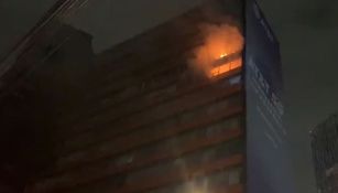 Video: Incendio en edificio de la Ciudad de México