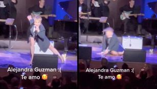 Los momentos de Alejandra Guzmán durante la caída