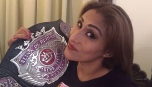 Faby Apache, luchadora profesional