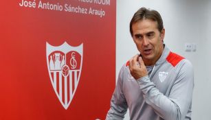 Lopetegui en un partido de Sevilla