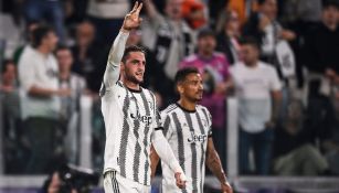 Jugadores de la Juventus en festejo