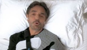 Eugenio Derbez tras sufrir aparatoso accidente