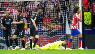 Atlético de Madrid no pudo con Brujas en el Wanda Metropolitano