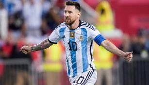 Messi con la Selección Argentina