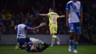 América en festejo de gol