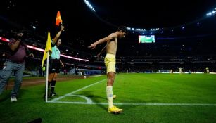 Jürgen Damm festejando un gol