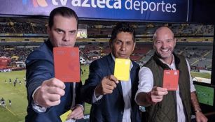 El equipo de narradores de TV Azteca