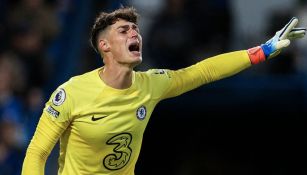 Kepa concedió el gol que terminó con la racha del Chelsea