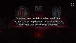 Televisa tumbó transmisión de la final en Youtube de TV Azteca