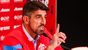 Veljko Paunovic en su presentación como DT de Chivas