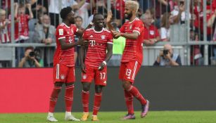 Sadio Mané celebra con el Bayern Munich