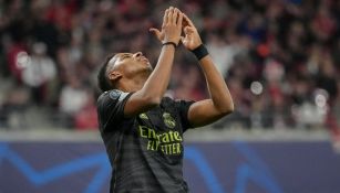 Rodrygo celebrando un gol con el Real Madrid