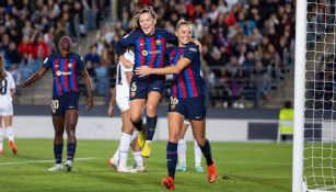 Barcelona celebra frente a Real Madrid en el Clásico femenil