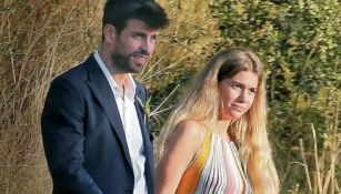 Gerard Piqué fue captado besándose con Clara Chía en Camp Nou