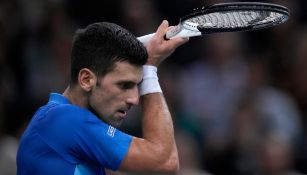 Novak Djokovic en el Masters de París