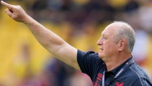 Luiz Felipe Scolari en acción