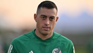 Funes Mori en entrenamiento con el Tricolor