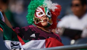 Afición de México durante partido