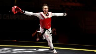 Daniela Souza ganó la medalla de oro para México en el Campeonato Mundial de Taekwondo