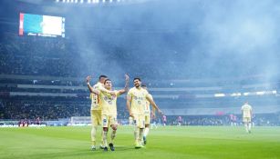 América en un partido 