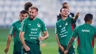 Buen ambiente en el entrenamiento de la Selección Nacional